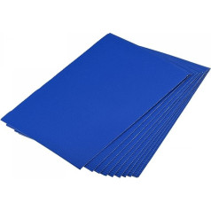 sourcing map 25 x 30x20cm Corrugated Paper Sheets Dark Blue Card for Crafts
