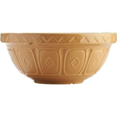 Rayware Mason Cash Cane S24 Mixing Bowl, 24 cm, stone 2 Litre/24 cm