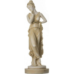 BeautifulGreekStatues Persephone Goddess of the Underworld Spring Time Gold Vegetation Statue 7