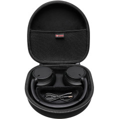 XANAD Headphones Case for Sony WH-CH720N / WH-CH710N / WH-CH700N Wireless Bluetooth Headphones with Noise Cancelling Over-Ear Headphone Case (Black)