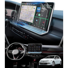 LFOTPP [Pack of 2] Screen Protector for V W Golf 8.5 2025 2026 Facelift 12.9 Inch Discover Navigation Touch Screen, for Golf MK8.5 Variant GTI GTE GTD Nano 5H Anti-Scratch Screen Protector
