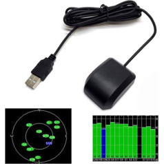 USB GPS Receiver Vk-162 Remote Mount for Google Earth Raspberry Pi Linux Window WIshiot