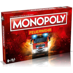 Winning Moves Monopoly - Fire Brigade - Board Game - Age 8+ - German