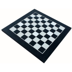 Collectible Rosewood Wooden Chess Game Board Without Parts – Matching Wood & Brass Chess Chessmen Sold Separately from Stonk Adhesive Brand
