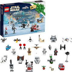 LEGO Star Wars Advent Calendar 75307 Awesome Toy Building Kit for Kids with 7 Popular Characters and 17 Mini Builds; New 2021 (335 Pieces)
