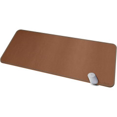 CENNBIE Desk Pads Artificial Leather Laptop Mat 100x50cm, Perfect Desk Mate for Office and Home, Rectangular, Large