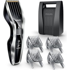 Philips Series 5000 Hair Clipper with Titanium Blades including Beard and Hair Combs - HC5450/83