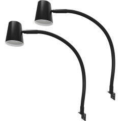 Calf | LED Bed Light, Black, Warm White, Selection: Set of 2