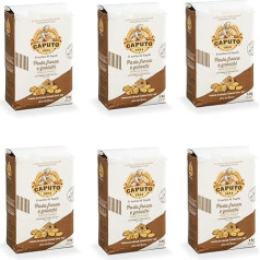 Farina Molino Caputo Pasta Fresca e Gnocchi Napoli Flour 0.0 cm 1 kg Pack of 6