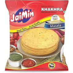 Jaimin Masala Khakhra – 200 g (4 Stück).