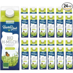 With Pufai Grocery Dehlwes Durable Milk H Milk with %3.8 Fat Ultra High Heated, Homogenised 1000 ml x 24 Pieces