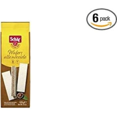 Schär Waffles Hazelnut Gluten Free 125 g Pack of 6