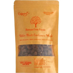Black Cardamom Whole Cardamom, 200 g