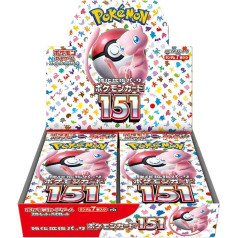 Pokemon Card Game Scarlet & Violet Enhanced Expansion Pack Pokemon Card 151 Inch Box (Japanese)