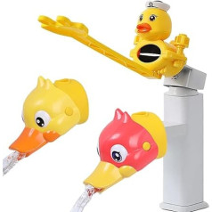 Children's Tap Extender Tap Extender, Suuwwn Cartoon Tap Connector, Plastic Attachment Extender, Tap Extender, 2 Pieces, Tap Extender and Tap Switch Extender