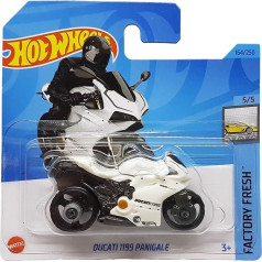 Hot Wheels - Ducati 1199 Panigale - Factory Fresh 5/5 - HKL05 - Short Card - Treasure Hunt - Motorcycle - Mattel 2023