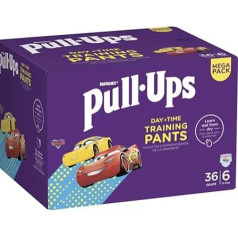 H-U-G-G-I Pull-Ups Day Time Boy Size 6 Pack of 36 NAEM
