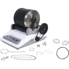 SXYKXYDL Stone Polishing Set DIY Electric Stone Polishing Toy with Coarse Gemstones Polishing Grit for Adults Children Polishing Machine