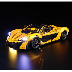 Light Set for Lego 42172 McLaren-P1 - LED Lighting Set Compatible with Lego Building Blocks Model - Model Set Not Included