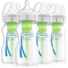 Dr. Brown's DRB-FED10 Options+ 270 ml, Pack of 4, Clear, 200 g