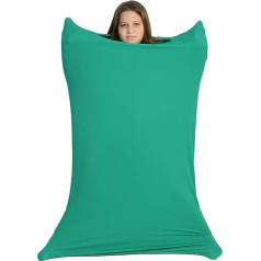 Sensory Owl Full Body Wrap Sock - ADHD and Autism - Stress Relief - Hypersensitivity - Exercise - Deep Pressure - Game Therapy Device - Strong Lycra - Green, Size S