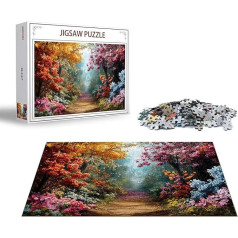 Puzzle Blume Puzzle 1000 Teile Frau Holzpuzzle Erwachsene, Premium Quality Klassische Wooden Lernspiel, DIY Klassische Spaß Jigsaw Erwachsene, Challenging Game Jigsaws für Wohnkultur Geschenk x-856