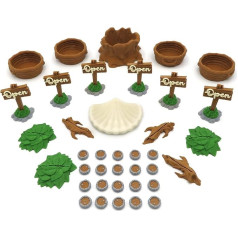 BGExpansions - Improvement Set for Everdell, 38 Pieces, Optimise Your Gaming Experience with Thematic Containers and Exclusive Accessories