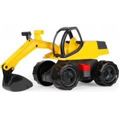 LENA - Giga Trucks Giant Excavator Approx. 80 cm, 360° Rotatable, XXL Construction Vehicles, High Load Capacity, for Children from 3 Years, 2141, Multi-Coloured