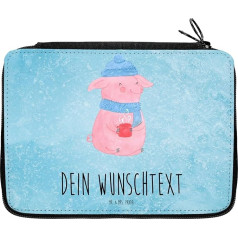 Mr. & Mrs. Panda Personalised Pencil Case Pig Mulled Wine - Personalised Gifts, Winter Motif, Student, Christmas Market, Advent, Children