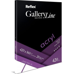 Acrylic Colour Paper, 42 x 56 cm, 420 g/m², Pad of 20 Sheets