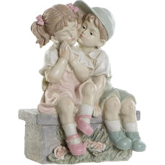 Figura Resina 27 x 17.5 x 34.5 cm Niños Azul