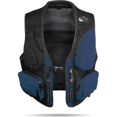 Summer Fishing Vest with Mesh Lining Construction with 9 Handy Pockets