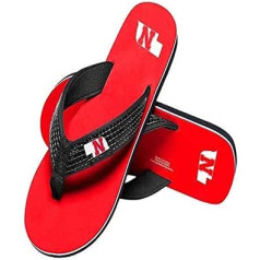 FOCO Damen Team Logo Flops Sandalen Georgia Flip Flop mit Pailletten, Größe S