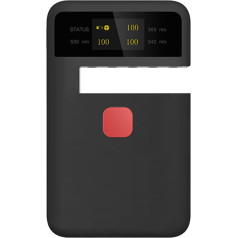 Portable Transmittance Tester CT-23 UV VL IR Glasses Transmittance Meter, Test Accuracy ± 2% for Solar Film Agriculture Film Windows