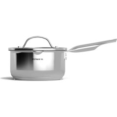 Pensofal 1612 Single-handle Saucepan With Glass Lid Milk Boiler - New Era 16cm