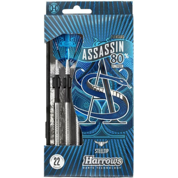 Assassin 80% šautriņas ar tērauda galiem HS-TNK-000013140 / 21 gR