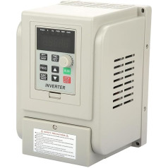BuyWeek Frequency Converter Single-Phase Speed Controller VFD Frequency Converter Controller 2.2 KW for 3-Phase AC Motor Drive