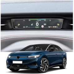CDEFG Compatible with VW ID.7 ID7 2024 Instrument Panel Protective Film 4H Scratch-Resistant Screen Protector Navigation Film ID7 Accessories Pack of 2