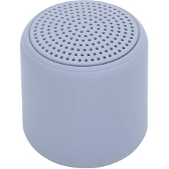 Fdit Bluetooth Speaker, 3 W Bluetooth 5.0 Mini Speaker, Portable Wireless Outdoor Speaker, Multifunctional Speaker Box, DC 5 V, 500 mAh, Built-in Battery Capacity (Grey)