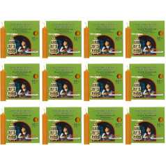 OLShop AG Knox Pyramid Candles Natural Pack of 12 (12 Packs of 12) Size Approximately 17 x 100 mm Christmas Candles