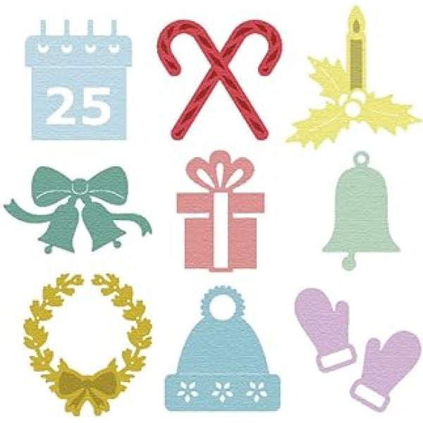 ZAG Weihnachtsdekoration für Weihnachten, 10 Stück.