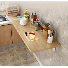 Capxxin Frühstücksbartisch, klappbare Wandtische Klappbarer Wandtisch Küche Drop Leaf Esstisch Arbeitstisch |Kleiner platzsparender Hängetisch, Computertisch für das Heimbüro Needed