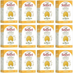 12 x Select Cous Cous 100% Italian Durum Wheat Semolina Ready in 5 Minutes 400 g Pack