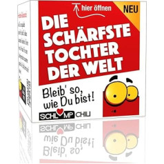 Schlump-Chili The sharpest daughter in the world - a funny gift set for women, e.g. for birthdays, Christmas