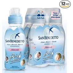 San Benedetto Baby Squeezable Natural Water from Italy Pack of 3 x 4 12 x 250 ml