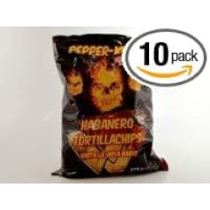 10x Pepperking Habanero Tortilla Chips (10 x 175 g)