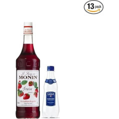 Lot Syrup & Lemonade: Monin Syrup - Strawberry 1L - Lorina Lemonade (12 x 42cl)