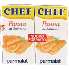 12 x Parmalat Panna Chef al Salmone Creme zum Kochen 2 x 125 ml