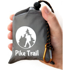 Pike Trail Outdoor-Taschendecke Grau/Orange