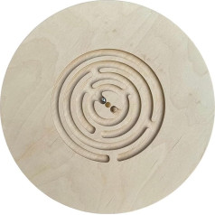 GOODEX Balance Board for Children and Adults, Balance Board with Ball Maze, Balance Board, Wobble Board, Therapy Gyro, Balance Trainer, 100% Eco